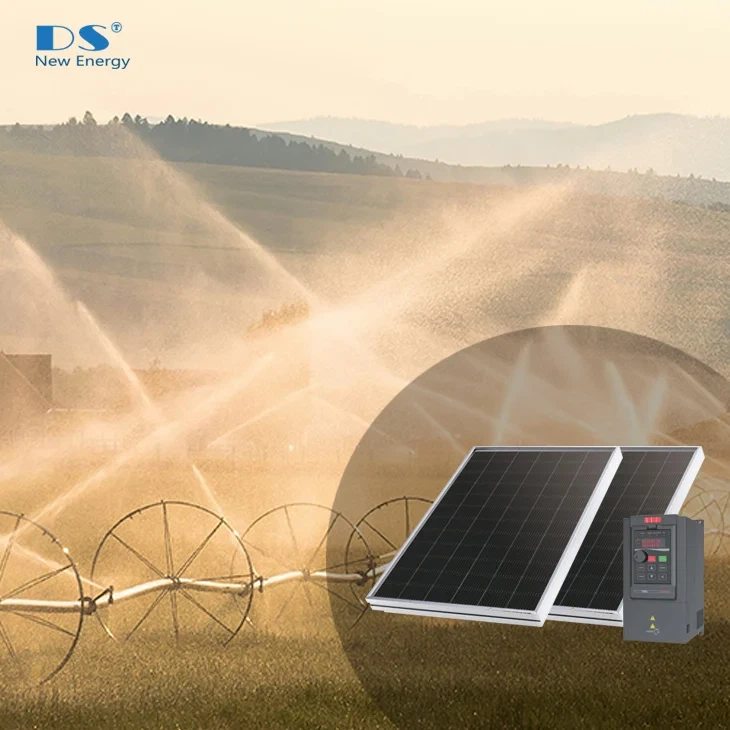 194.9KW Solar Panel Powered 110KW AC Water Pump System With Combiner Box